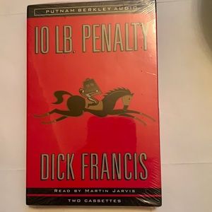 10 LB. PENALTY  DICK FRANCIS 2 AUDIO CASSETTES NEW